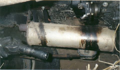 1980 Ford Bronco - Brother's Jeep: A little driveshaft problem
