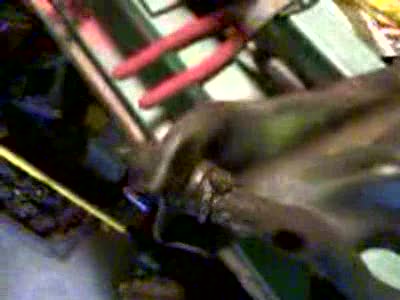 1987 Ford LTD Crown Victoria - Jiggling the car's original solid-bushing upper control arm shafts, accompanied by amazingly inane commentary.