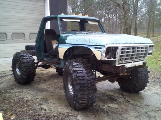 1979 Ford Bronco “trail boat”