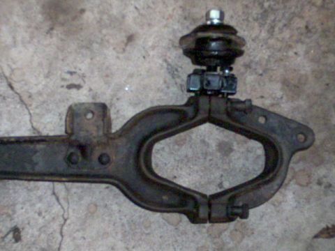 1980 Ford Bronco - In place on the radius arm. Provides a 1-1.5 inch lift, but I need to test it still to see if it it tough enough