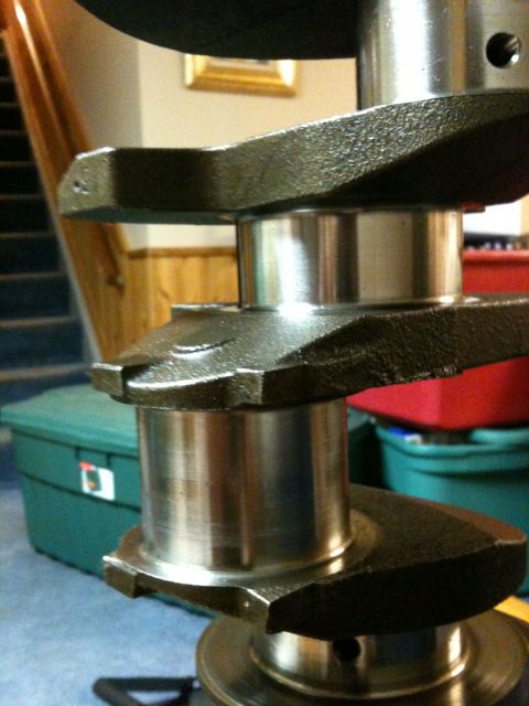 1972 Ford Ranchero - A crankshaft part is shown in detail, with a Supermotors.net watermark at the bottom.