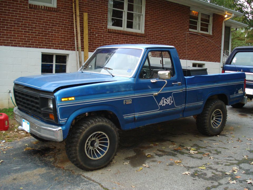 1985 Ford F-150 “blue mule”