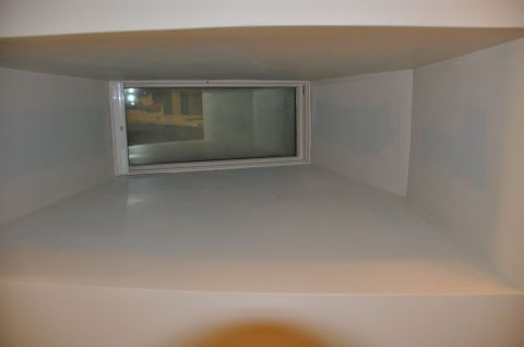 1996 Ford Bronco - A view of an interior room with a small, rectangular window.