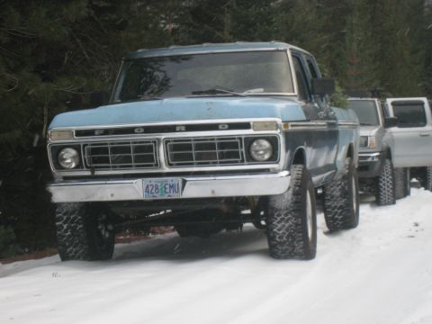 1976 Ford F-250 - chrisrmas trees
