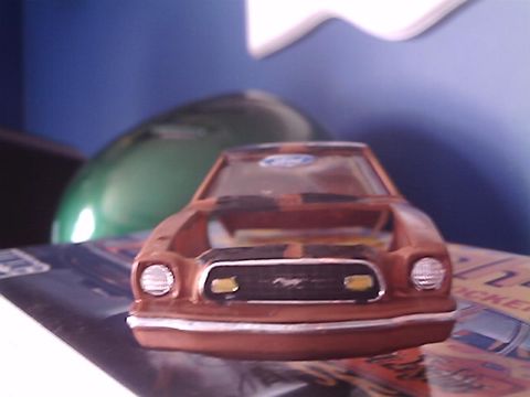 1978 Ford Mustang II - Model of a 1978 Ford Mustang II shown from the front.