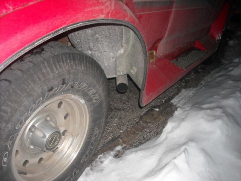 1995 Ford Bronco - pass side exit