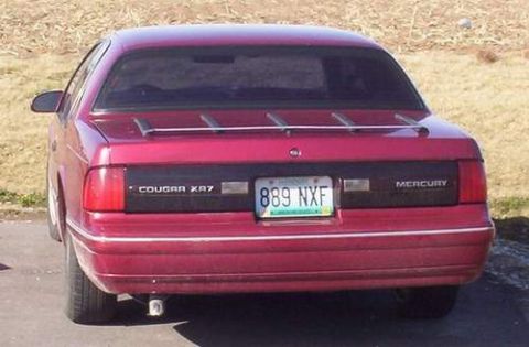 2006 Ford E350 - Rear end of my Cougar. Taillights done with NiteShades.