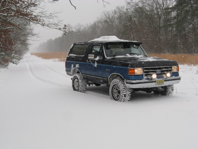Fresh snow ...and still a ways to go.....my daughter & I on the trails behind the house.