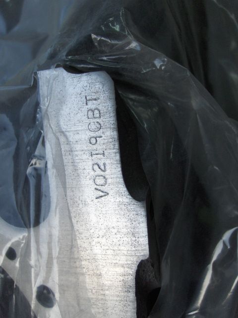 1970 Chevrolet Camaro - A metal component, marked with VO219CBT, is visible within protective packaging.