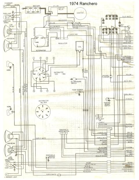 1972 Ford Ranchero - 74-1