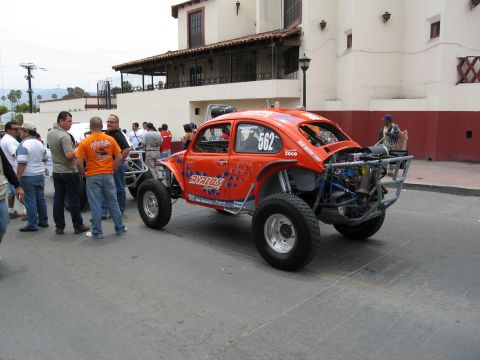 1986 Ford Bronco - This modified Volkswagen Beetle, race number 562, is prepared for off-road competition.