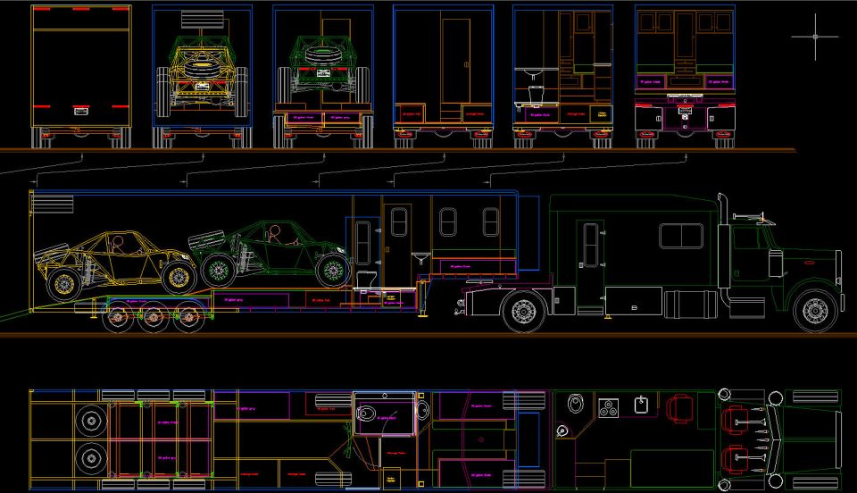 65' Rig drawing