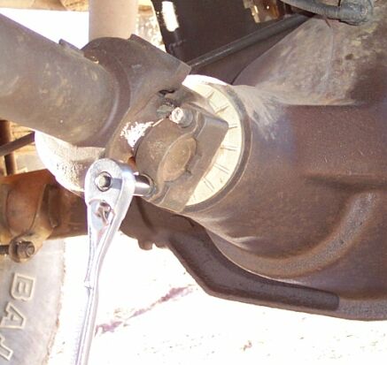 1990 Ford Bronco - My rear pinion uses straps anchored with small bolts. This is mostly unique to the 10.25 rear axle (among Ford truck apps)