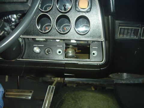 1975 Ford Ranchero - ex-radio location