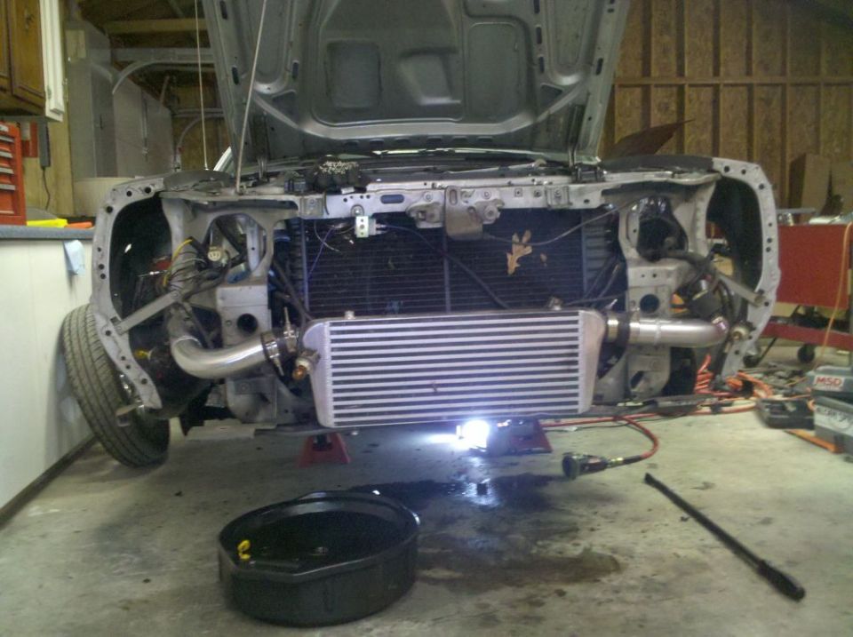 Most of the front end removed.