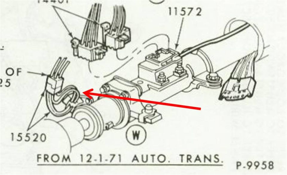 Steering column wiring connector assembly diagram