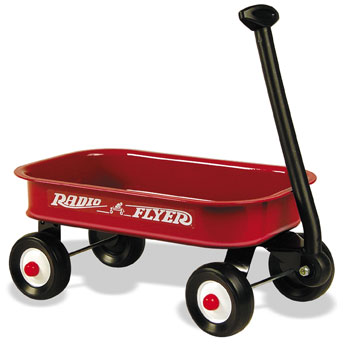 1986 Ford Bronco - This classic red wagon is a toy, not a 1986 Ford Bronco.