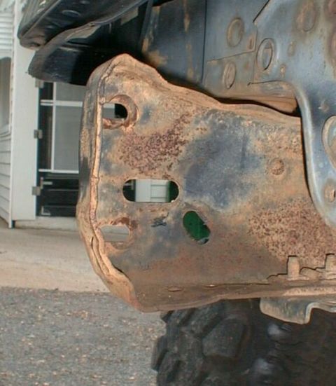 1990 Ford Bronco - Frame horns are a little boogered