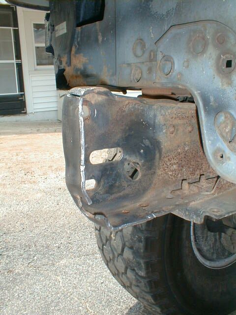 1990 Ford Bronco - After lots of cutting and grinding and pounding