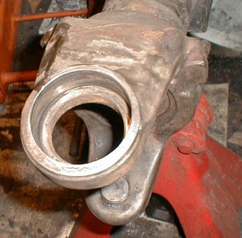 1990 Ford Bronco - The bore is in fine shape once the old race is knocked out
