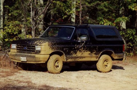 1990 Ford Bronco - The "before" shot