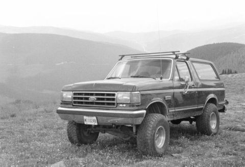 1990 Ford Bronco - In Colorado at BroncoFest