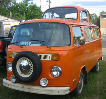 1991 Ford Bronco - This modified Volkswagen Type 2 camper van has a unique roofline, with a second vehicle's roof added on top.