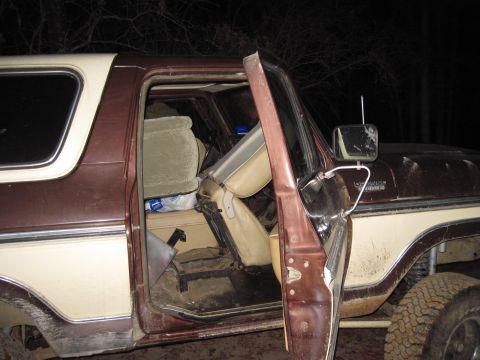 1979 Ford Bronco - barely fit