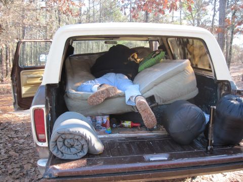 1979 Ford Bronco - deflating it