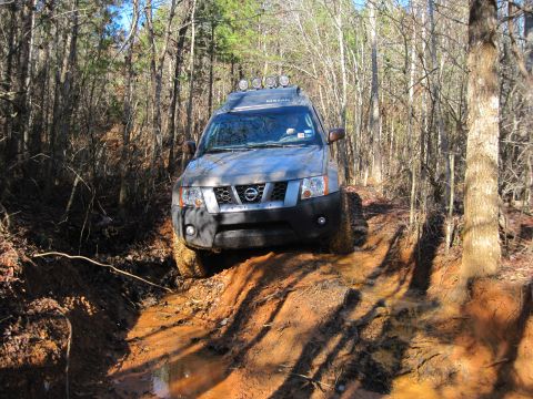 1979 Ford Bronco - Trey on the first trail of the day