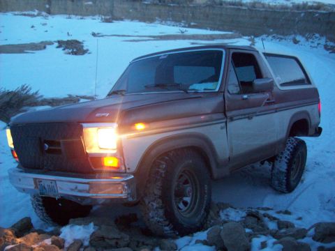 1985 Ford Bronco - This Ford Bronco appears to be from the early 1980s, not 1985.