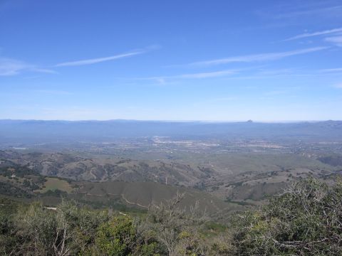 1989 Ford Bronco - Expansive view of a valley and town from a high vantage point on a clear day.