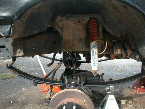 1990 Ford Bronco - tacked up for a test fit