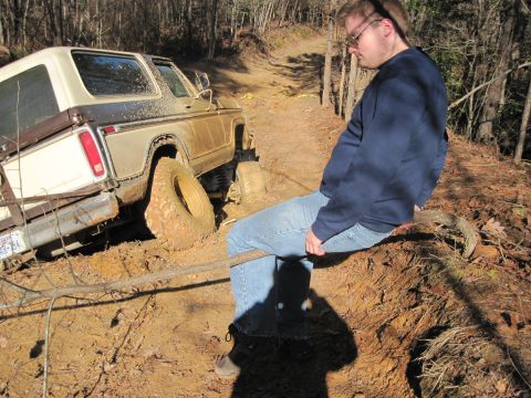 1979 Ford Bronco - waiting for rescue