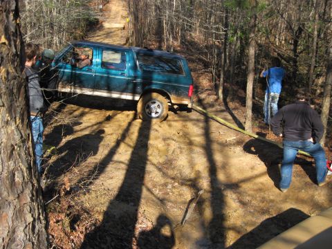 1979 Ford Bronco - cheating to turn