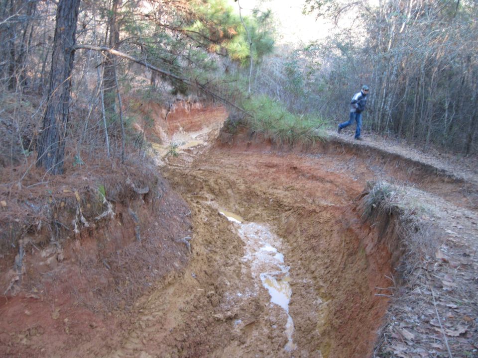 nice gulley area.  JJ called it the "toilet bowl"