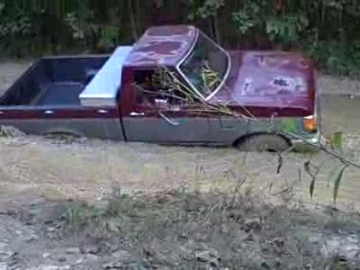 1990 Ford F-150 - Me Almost Gettin Stuck on Our Second Trip