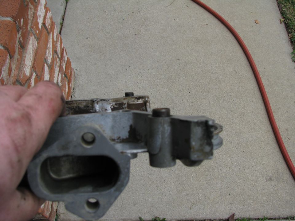had to knock the locating pins out a little, they were flush with the cover.