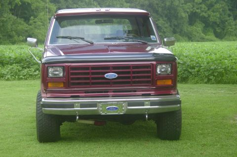 1984 Ford Bronco - This is the color it was when I got it.