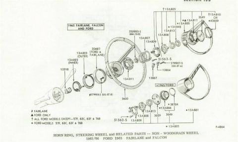 1972 Ford Ranchero - Early Steering