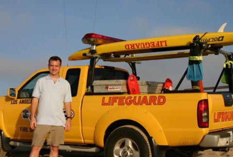 1991 Ford Crown Victoria - Baywatch Dodge Ram