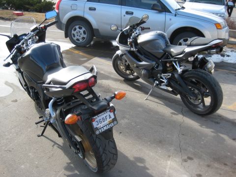 2008 Yamaha FZR1000 “Fuzzy One - TOTALLED”