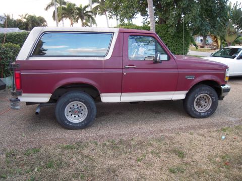 1992 Ford Bronco - Day brought home...dirty