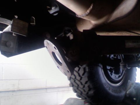 1996 Ford Bronco - flange off of t-case