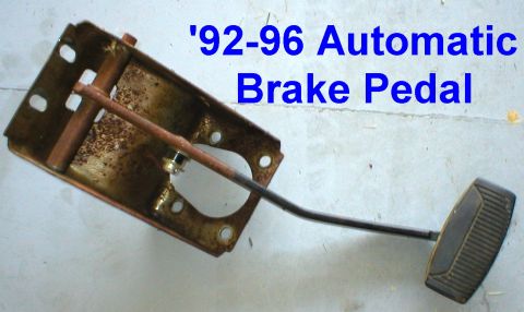 1983 Ford Bronco - SOLD Brake pedal & bracket for 92-96 F-series & Bronco with automatic transmission. -------------------------------------------------------…