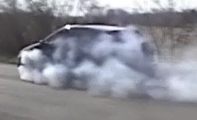 2003 Ford Focus - Melting some tires before i scrap 'em. Fun times.