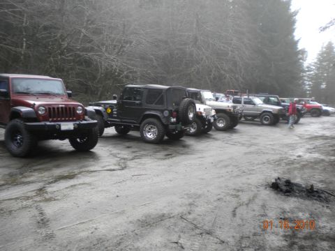 2005 Jeep Wrangler - lining up