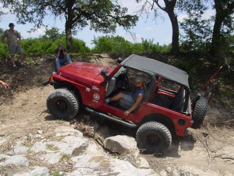 1973 Ford Bronco - This is Tony BEFORE he fell out!