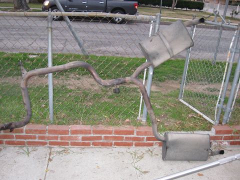 1989 Ford Taurus - exhaust