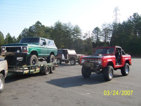 1979 Ford Bronco - On the road to 1st annual cb4x4 meet and greet.